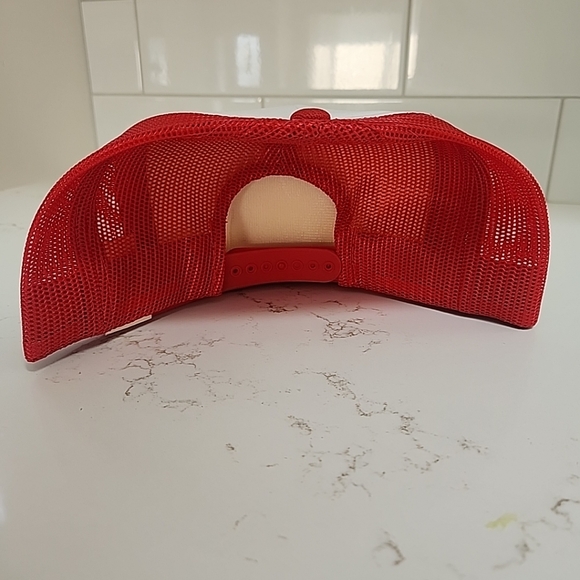 Vintage Calgary Firefighters trucker style snapback hat. - Picture 5 of 7